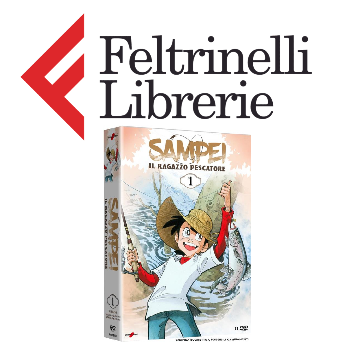 lo shop feltrinelli dove acquistare il cofanetto in dvd dell'anime di sampei - nerdface