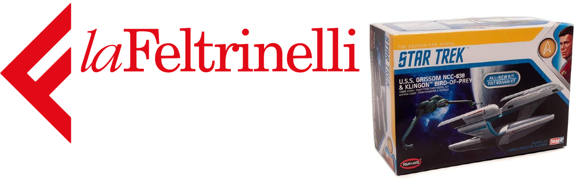 lo shop feltrinelli dove acquistare il modellino di star trek della nave klingon - nerdface