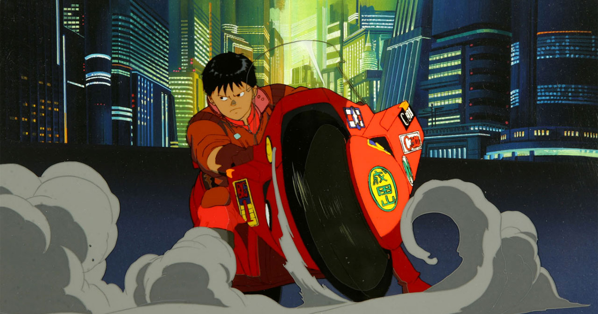 kaneda è sulla moto in akira - nerdface