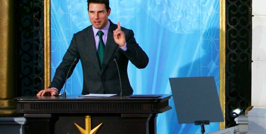 tom cruise tiene un sermone per scientology ripreso da going clear - nerdface