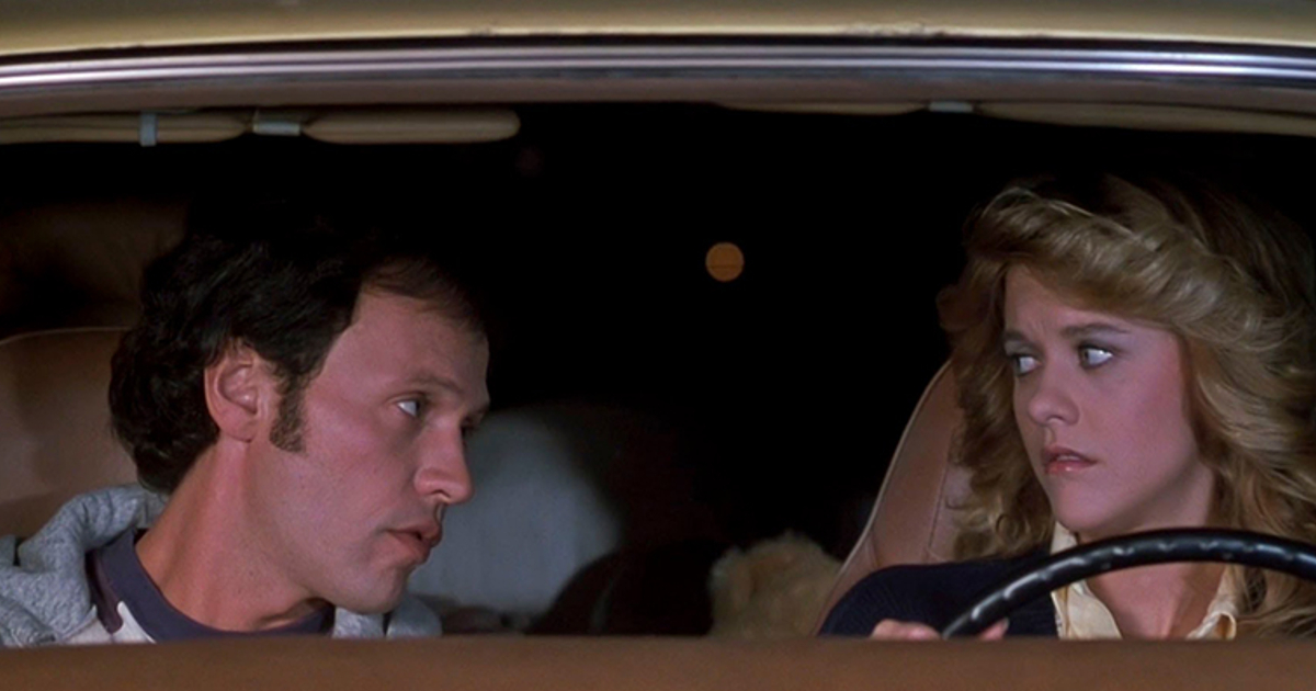 harry ti presento sally inizia con loro giovani che sono costretti a dividere la stessa auto per un viaggio - nerdface