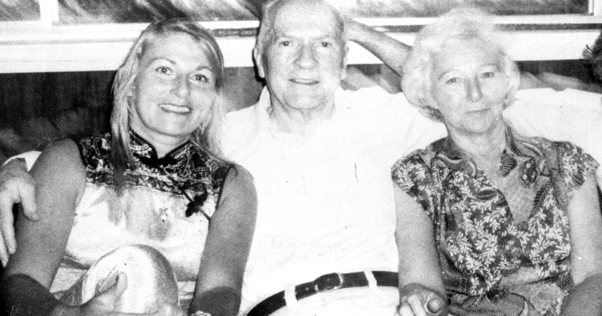 robert a. heinlein con moglie e figlia - nerdface