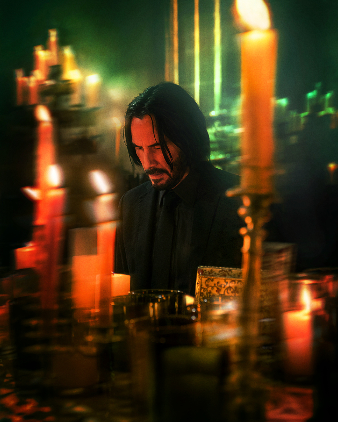 john wick è tra decine di candele - nerdface