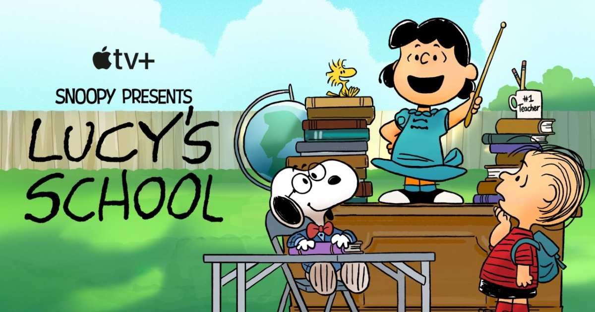 lucy e snoppy nello speciale dei peanuts la scuola di lucy - nerdface