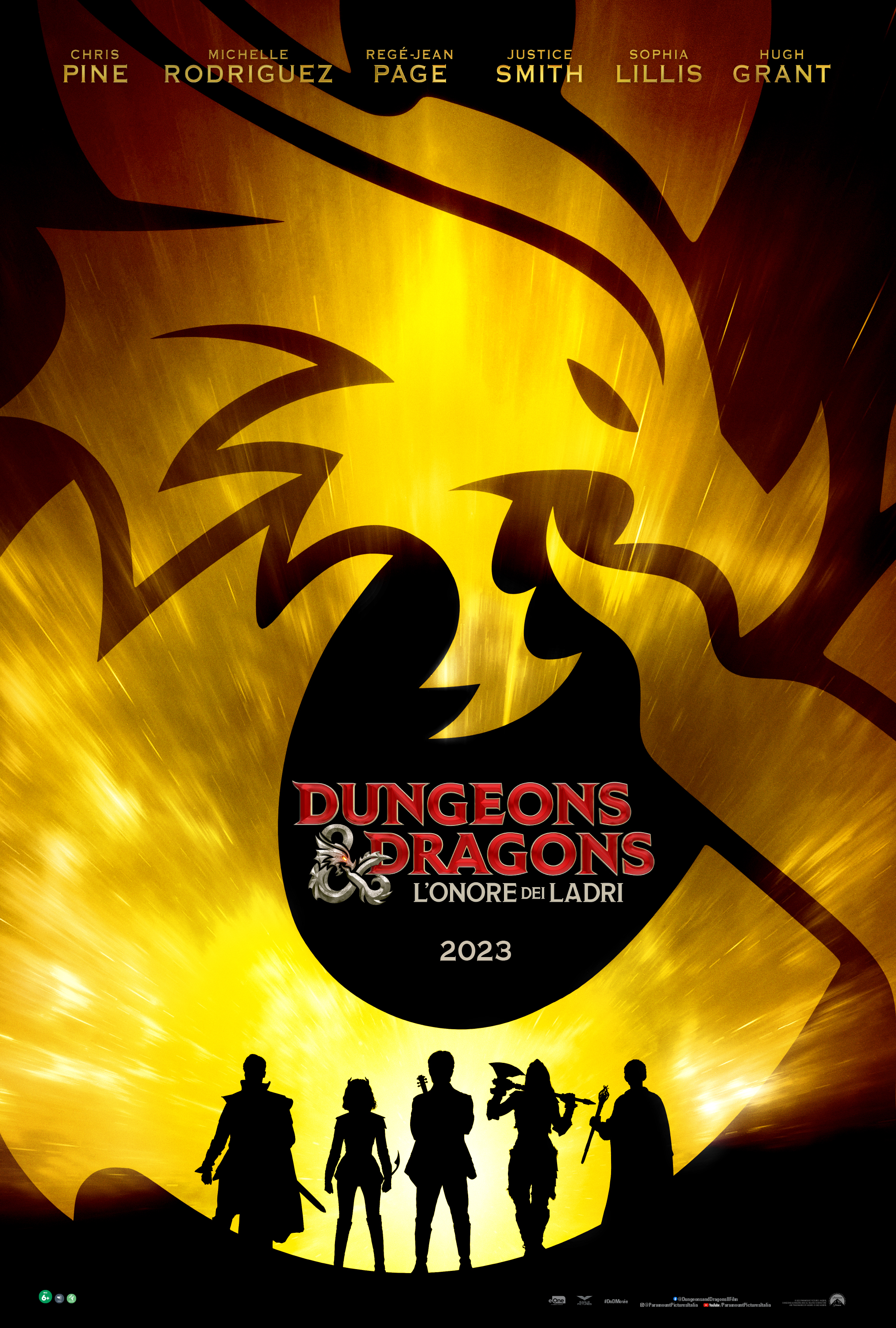 la key art di dungeons and dragons l'onore dei ladri - nerdface