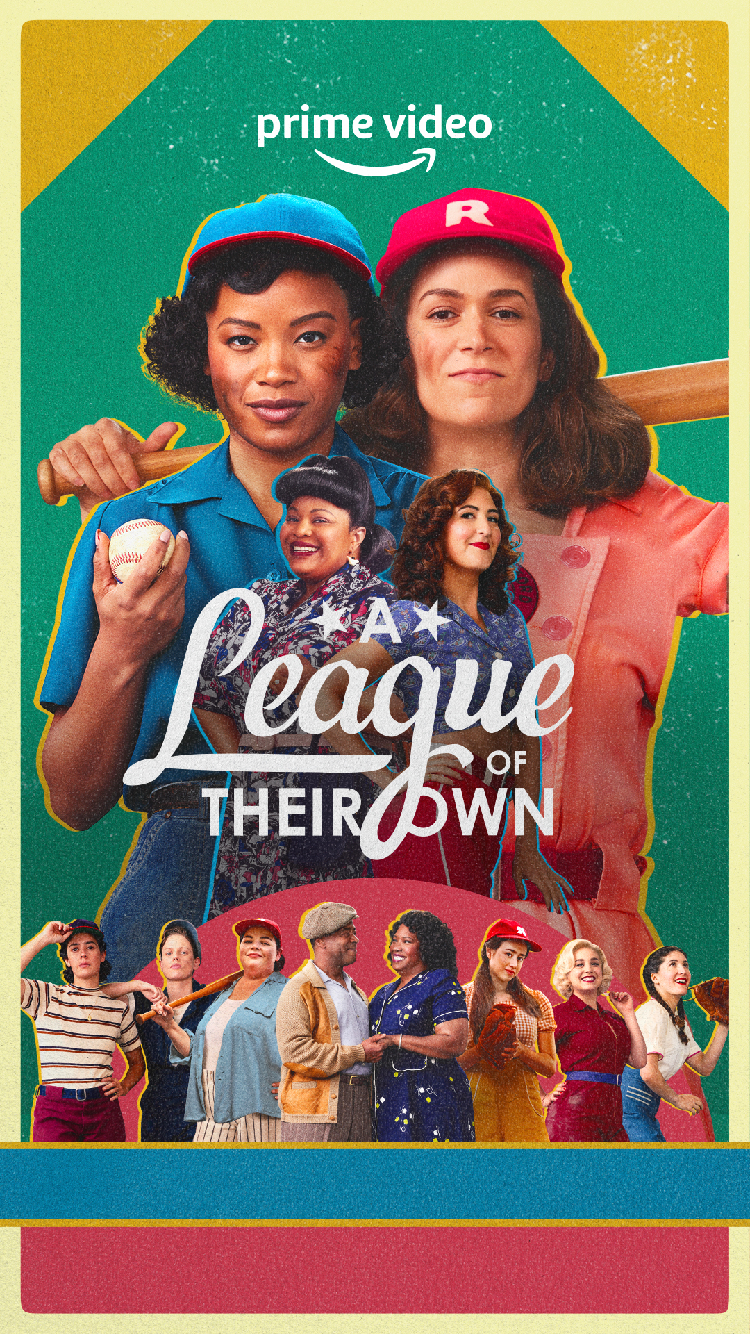 il poster di a league of their own - nerdface