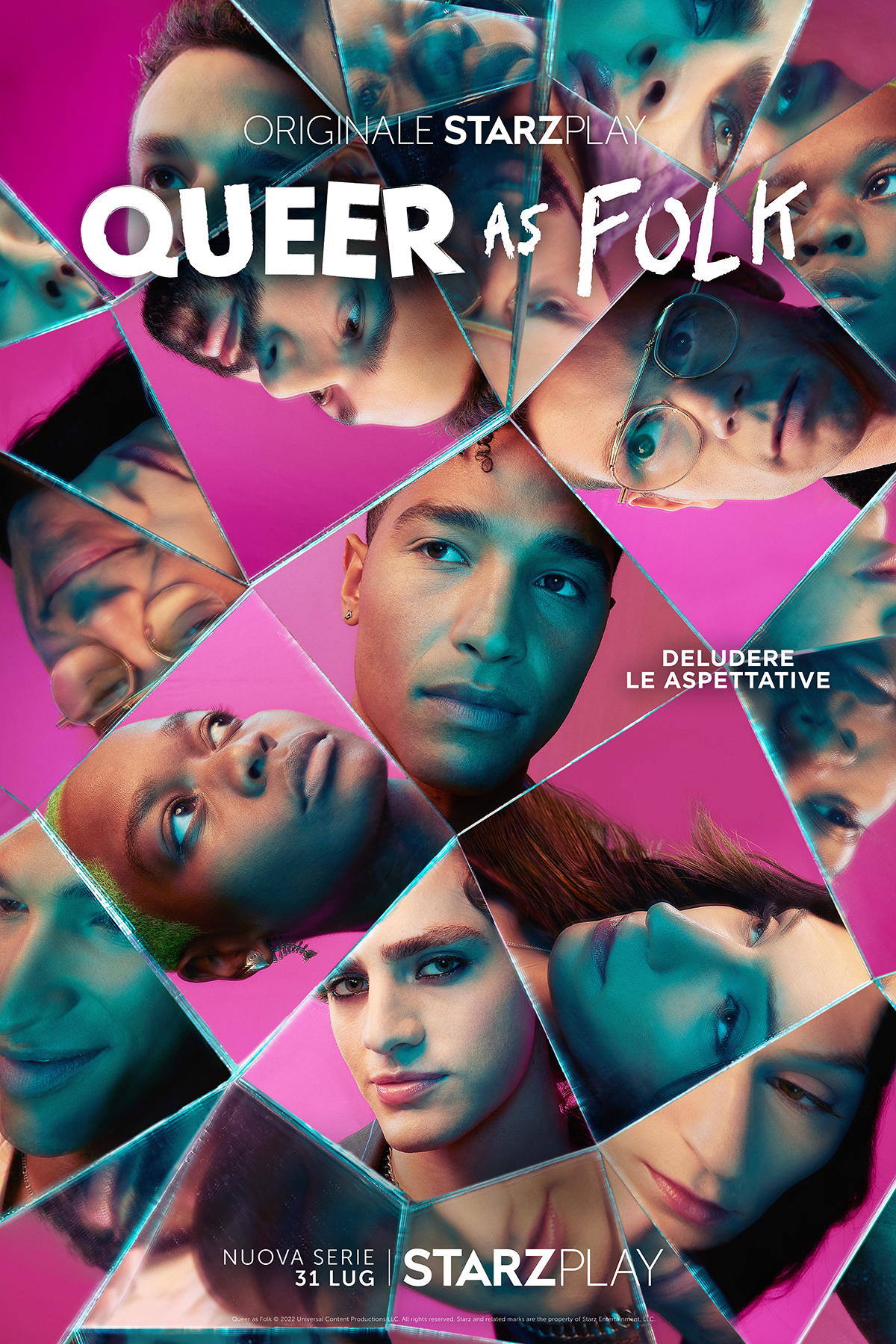 il poster di queer as folk - nerdface