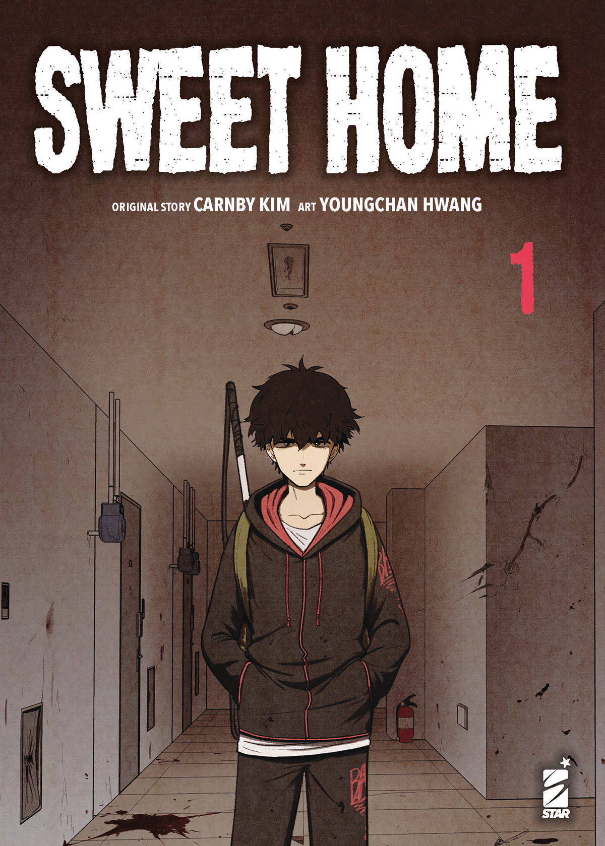 il protagonista di sweet home è da solo in un corridoio oscuro e fatiscente - nerdface