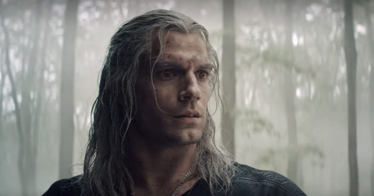 geralt appare scioccato in una scena di the witcher - nerdface