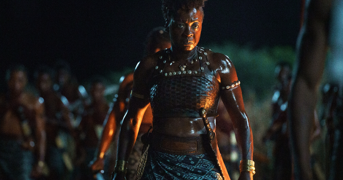 viola davis in the woman king - nerdface