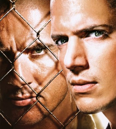 i due protagonisti di prison break nel poster della serie - nerdface