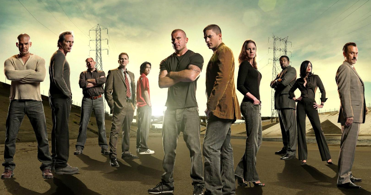 tutto il cast di prison break - nerdface