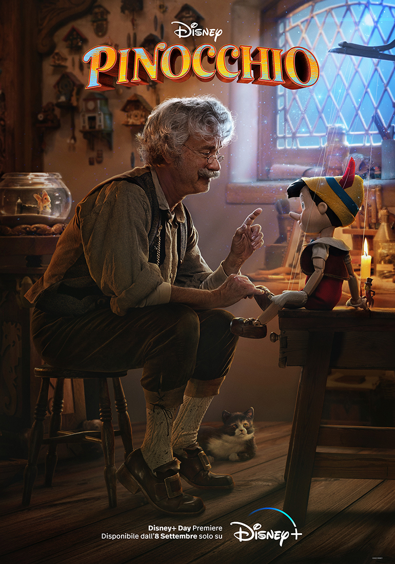 la key art di pinocchio con geppetto e il burattino - nerdface