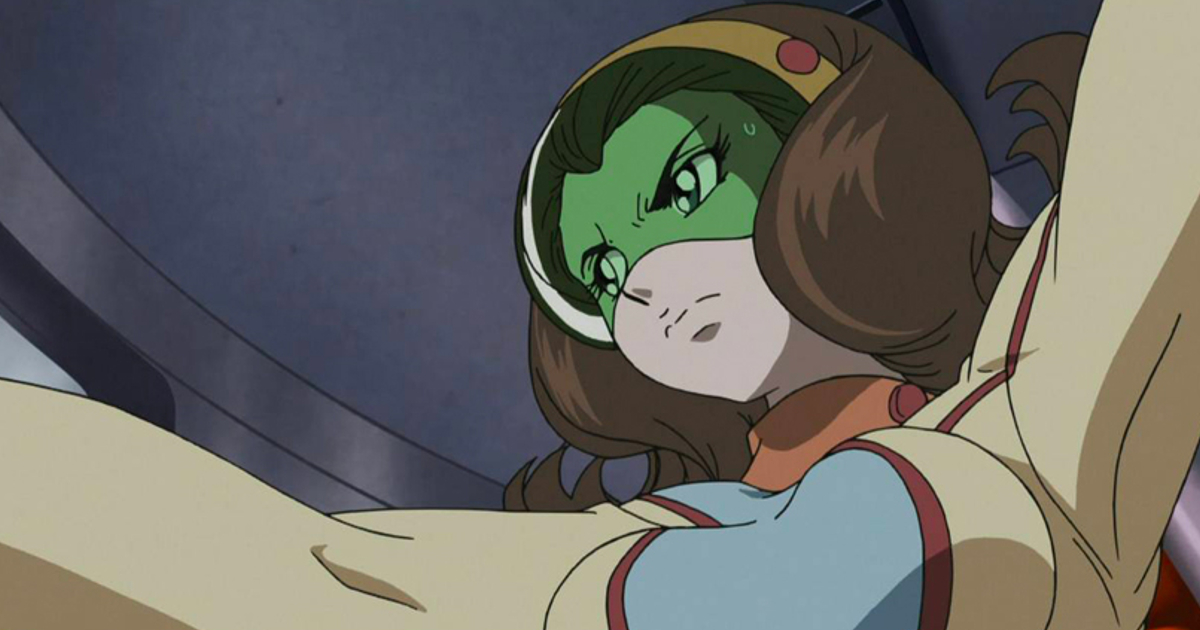 miwa è concentrata per aiutare jeeg robot d'acciaio - nerdface
