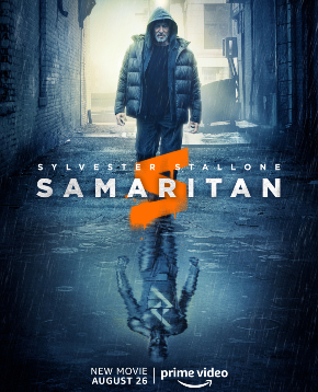 il poster ufficiale di samaritan mostra stallone camminare - nerdface