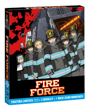 il cofanetto in limited edition di fire force - nerdface