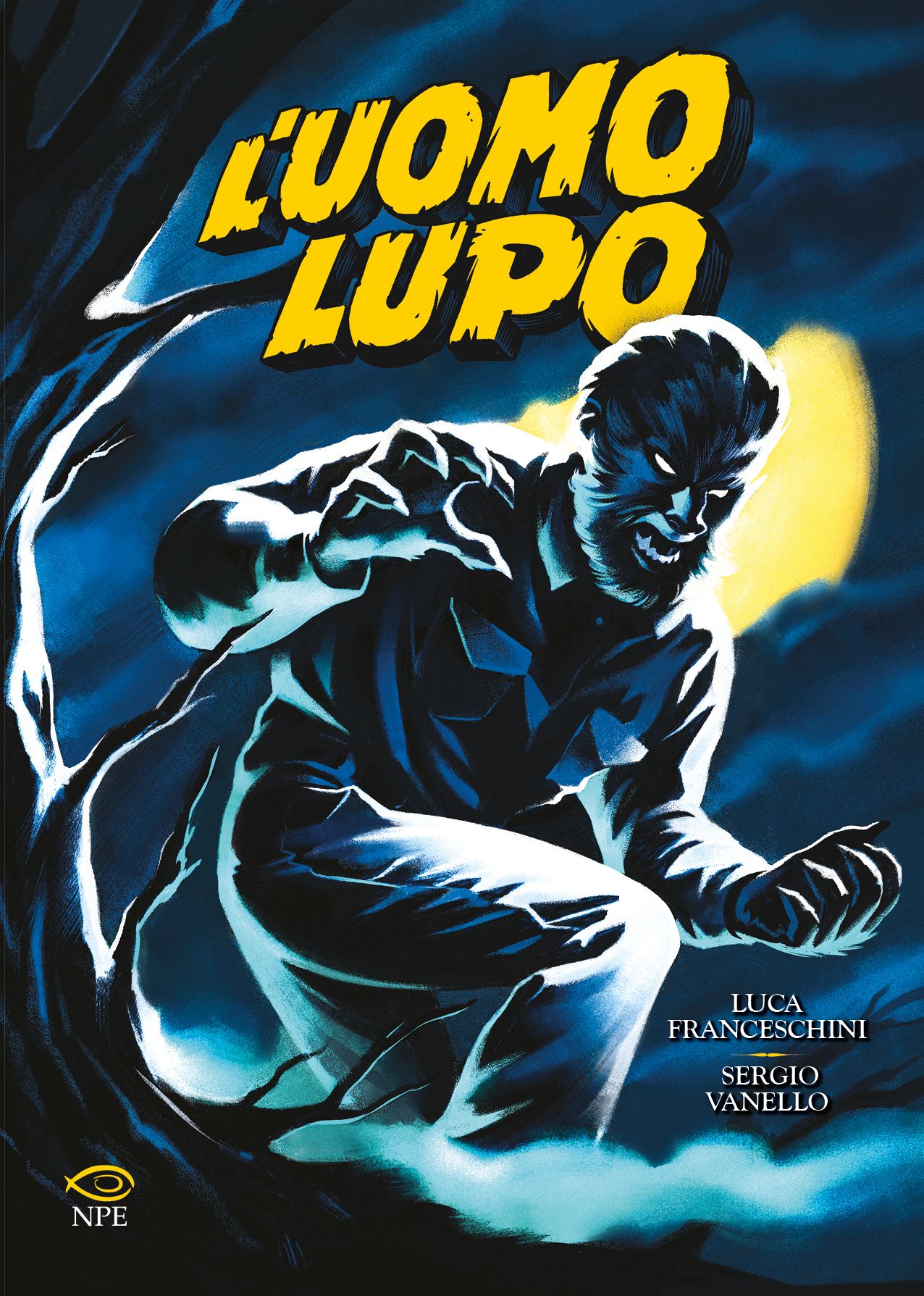 copertina de l'uomo lupo - nerdface