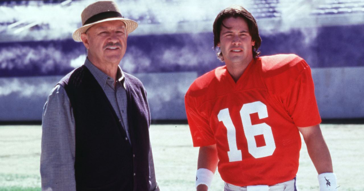 keanu reeves e gene hackman nel film le riserve - nerdface