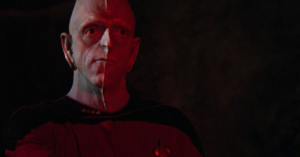 michael berryman in star trek - nerdface