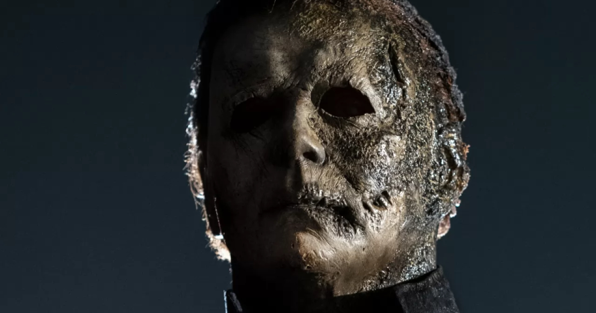 la maschera bruciata di michael myers in halloween ends - nerdface