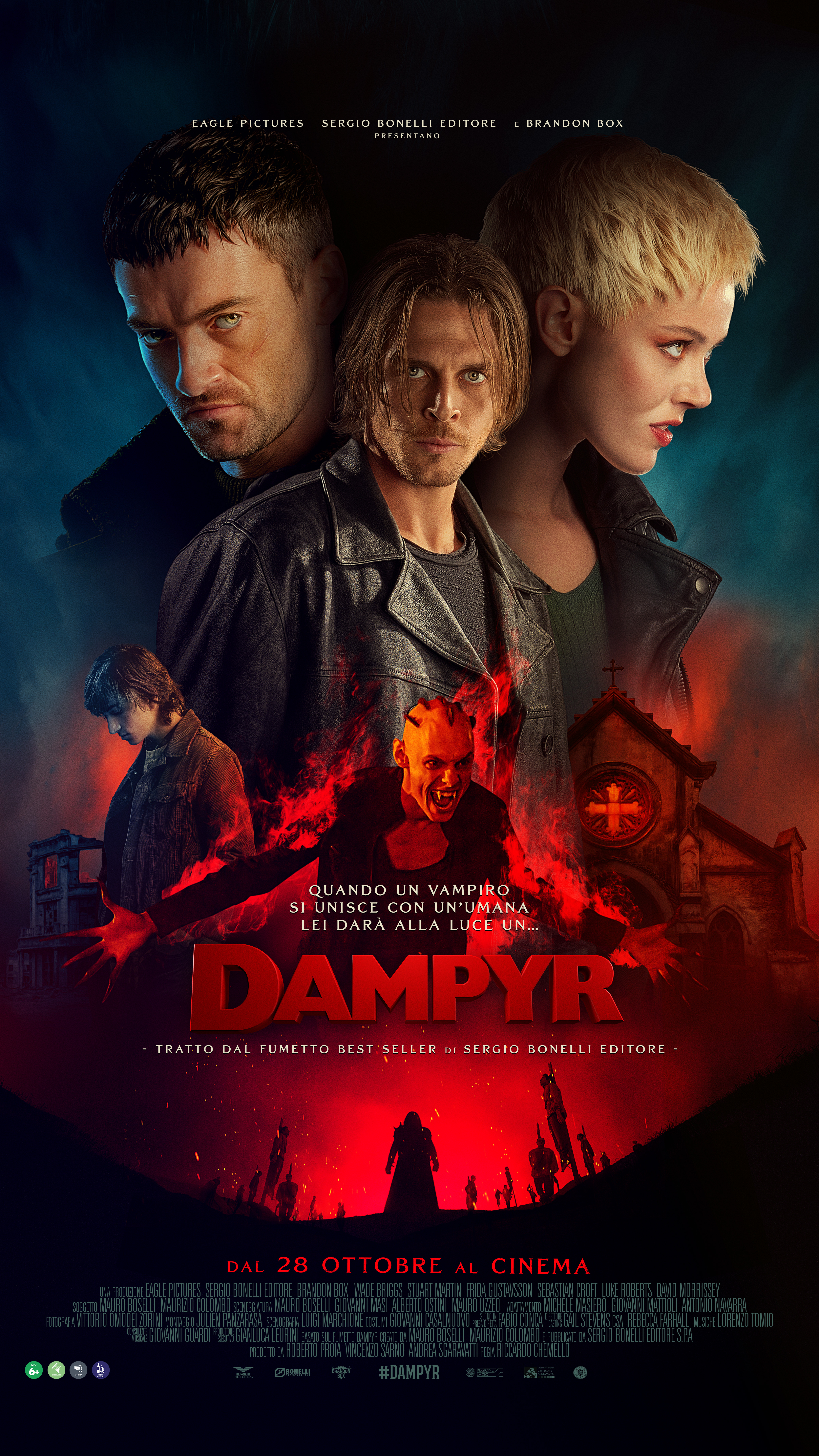 il poster ufficiale di dampyr - nerdface
