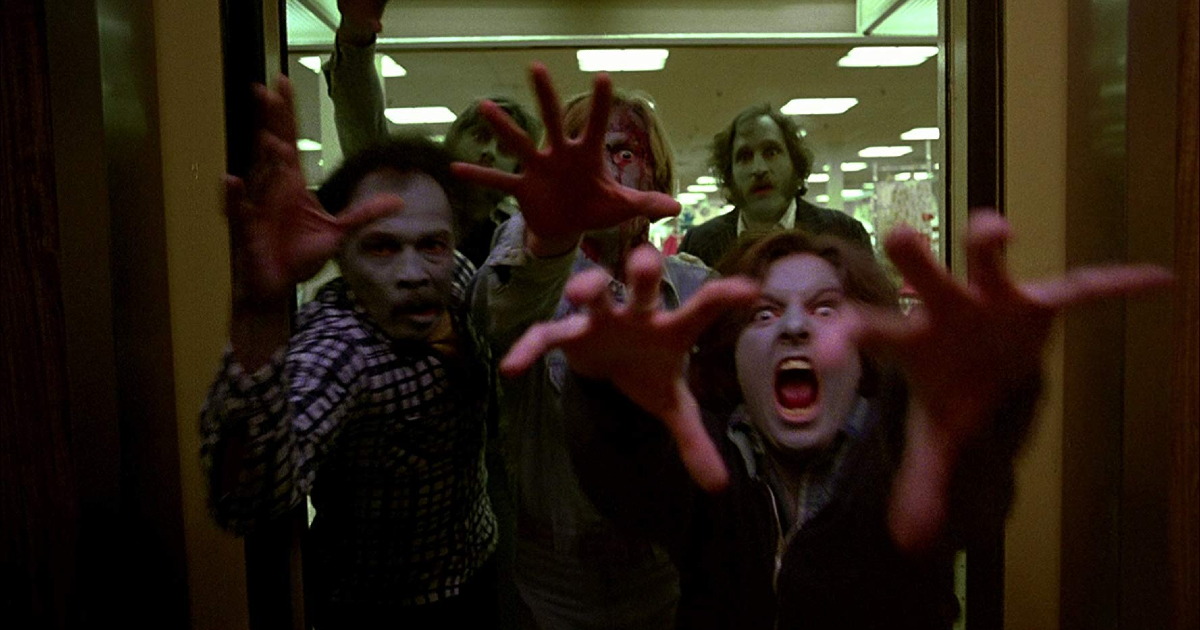 l'orda di zombi esce da un ascensore - nerdface