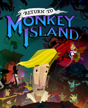 la cover di return to monkey island - nerdface