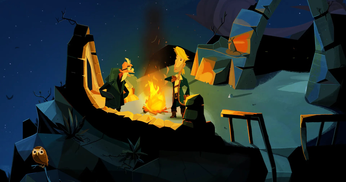 guybrush parla con qualcuno in return to monkey island - nerdface