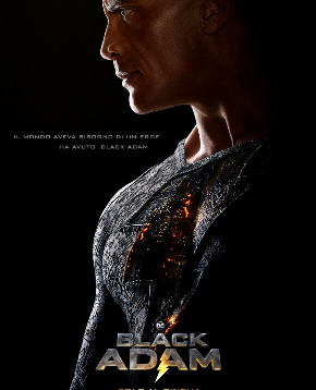 the rock nel poster ufficiale di black adam - nerdface