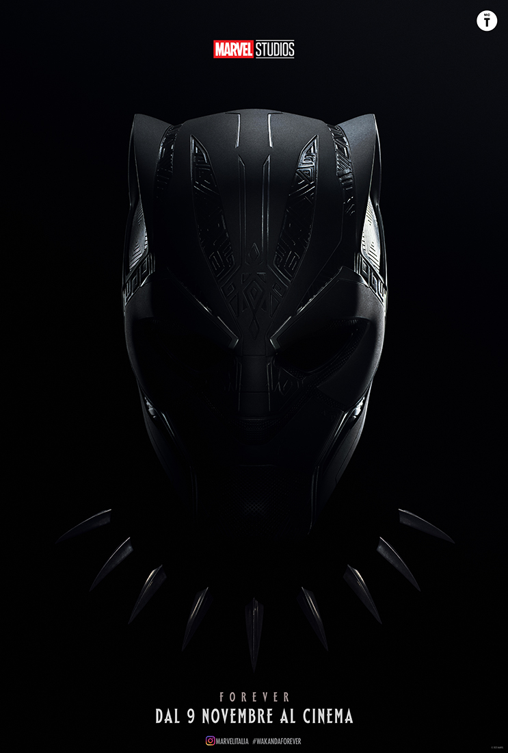 il poster ufficiale di wakanda forever - nerdface