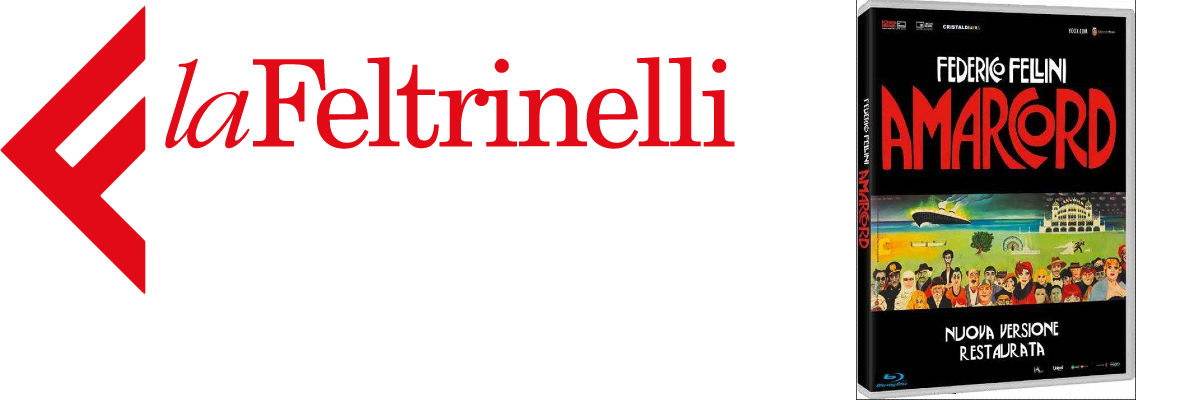 lo shop feltrinelli dove acquistare l'home video di amarcord - nerdface