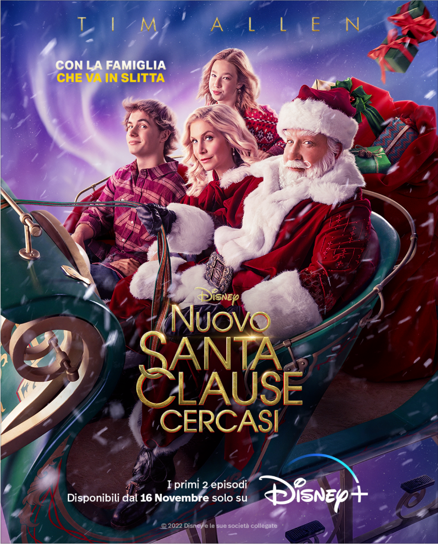 la key art ufficiale di Nuovo Santa Clause cercasi - nerdface