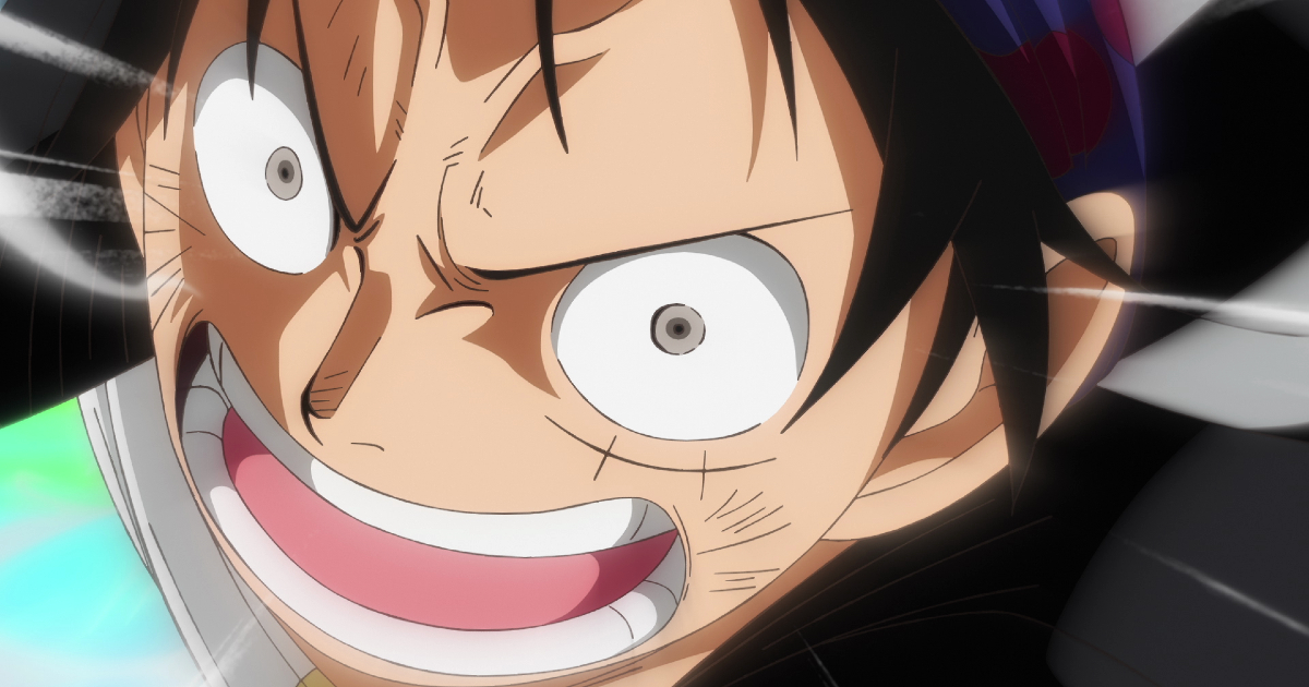 luffy in one piece red - nerdface