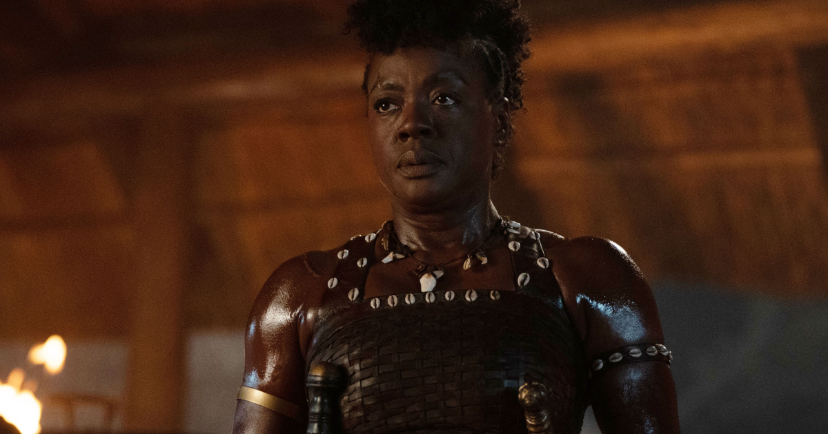 viola davis in the woman king - nerdface