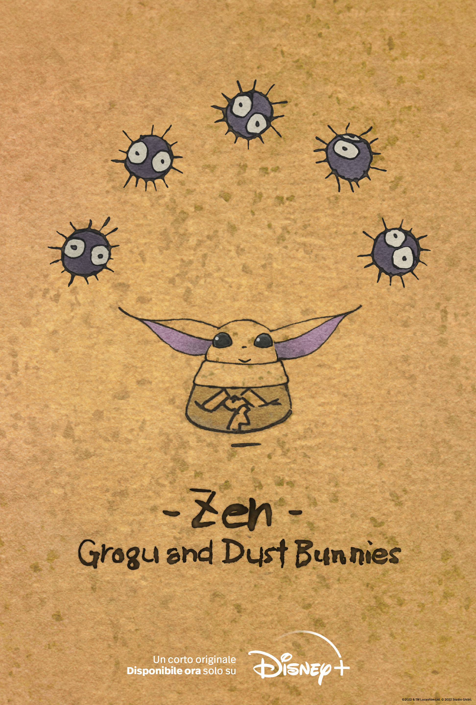 la key art di zen grogu and dut bunnies - nerdface
