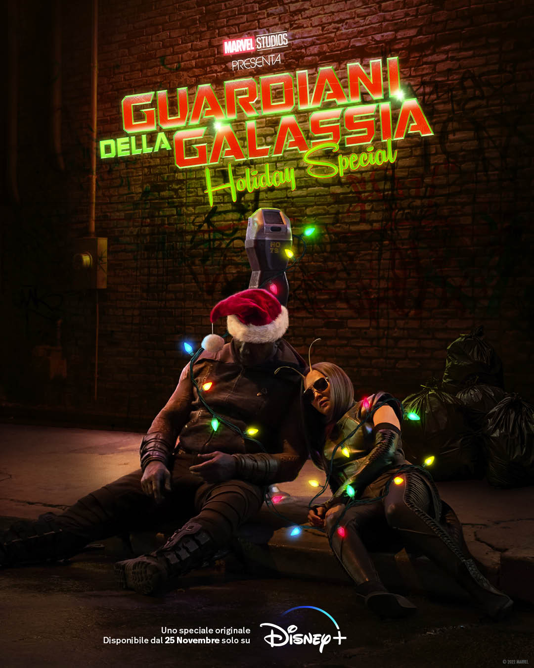 la key art di guardiani della galassia holiday special - nerdface