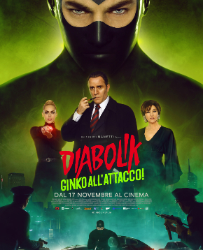il poster di diabolik ginko all'attacco - nerdface