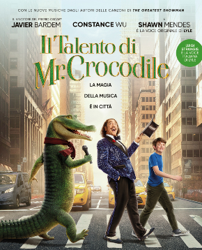 il poster de il talento di mr. crocodile - nerdface