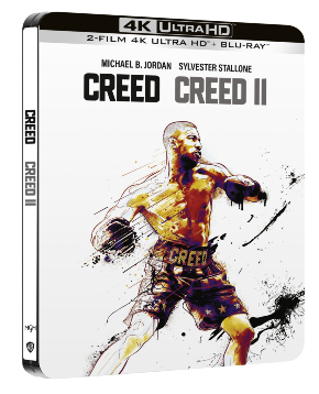 la cover dello steelbook di creed e creed 2 - nerdface