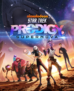la cover di star trek prodigy supernova - nerdface