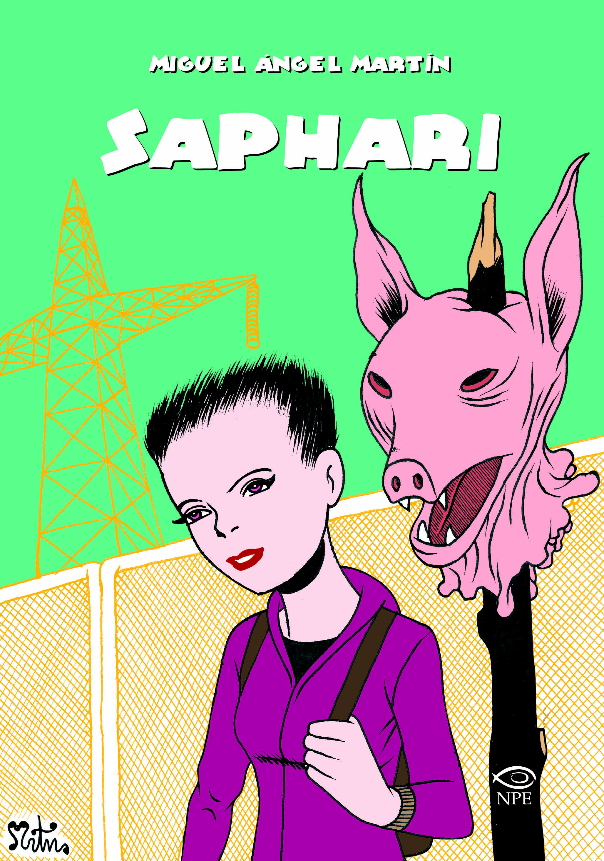 la copertina di saphari - nerdface