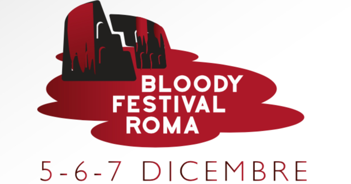 il banner del bloody festival roma 2022 - nerdface