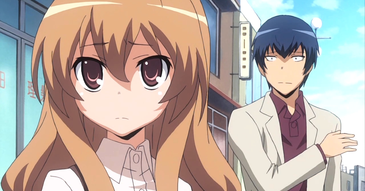 i due protagonisti di toradora - nerdface