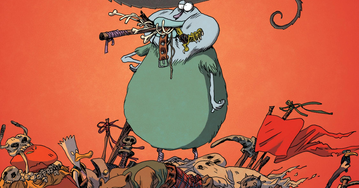un mostro della fortezza mastica le sue vittime - nerdface