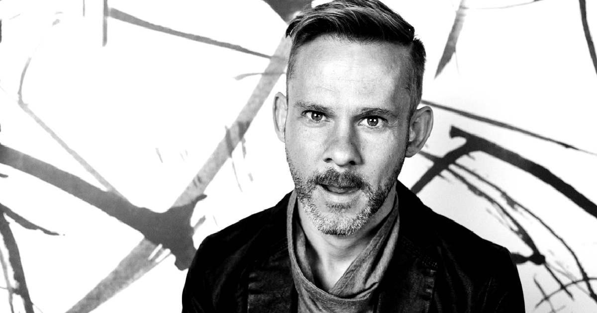 dominic monaghan in una buffa espressione - nerdface