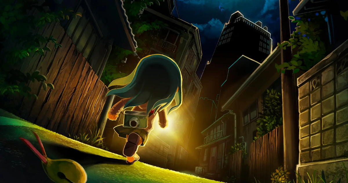 la piccola protagonista di yomawari lost in the dark corre - nerdface