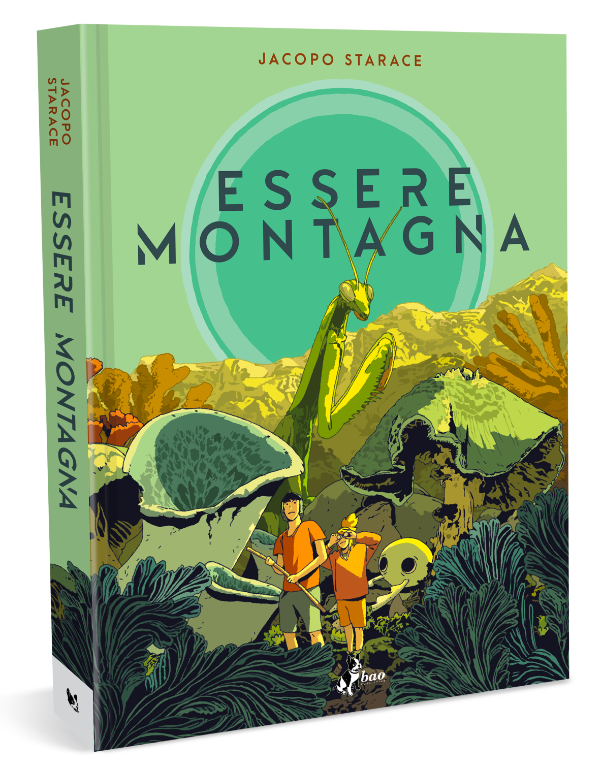 la copertina di essere montagna - nerdface