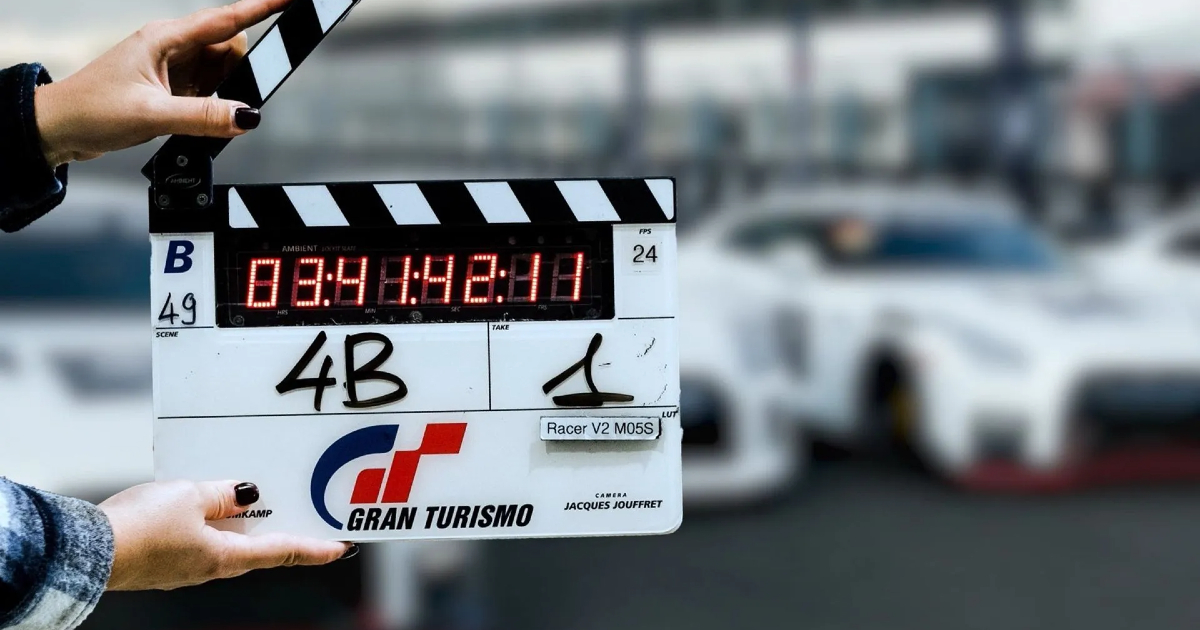 il ciak del film gran turismo - nerdface