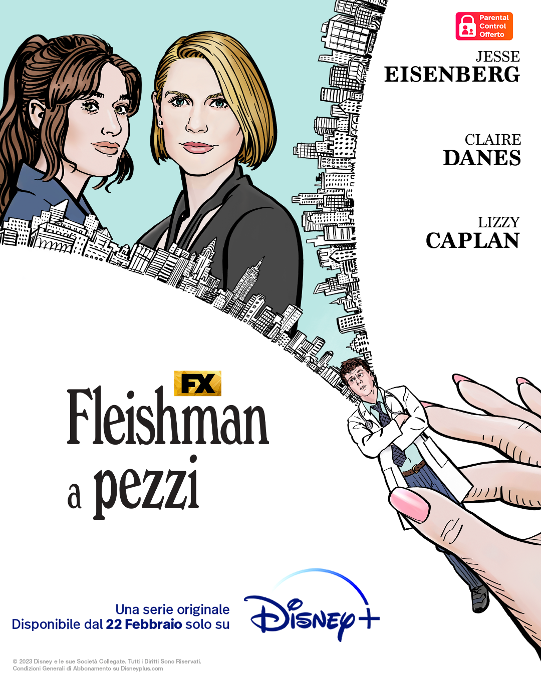 la key art di fleishman a pezzi - nerdface