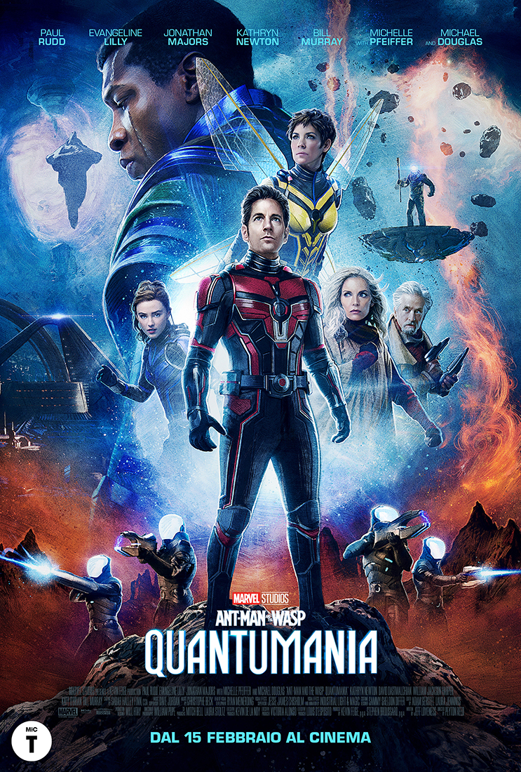 il poster ufficiale di ant-man and the wasp quantumania - nerdface